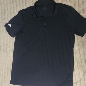 Adidas Men's Dark Blue Polo Shirt